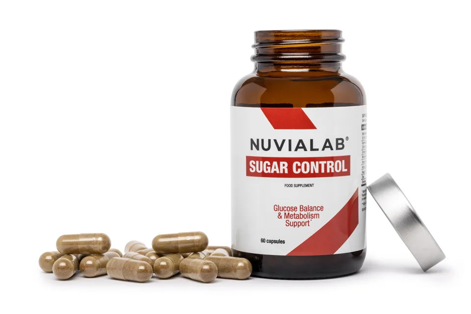 Opakowanie suplementu Nuvialab Sugar Control