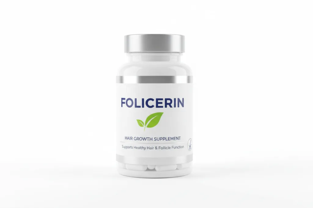 Folicerin - suplement na wypadanie włosów