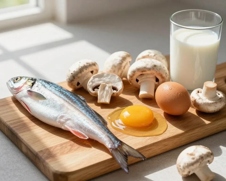 Produkty bogate w witaminę D dla zdrowia włosów