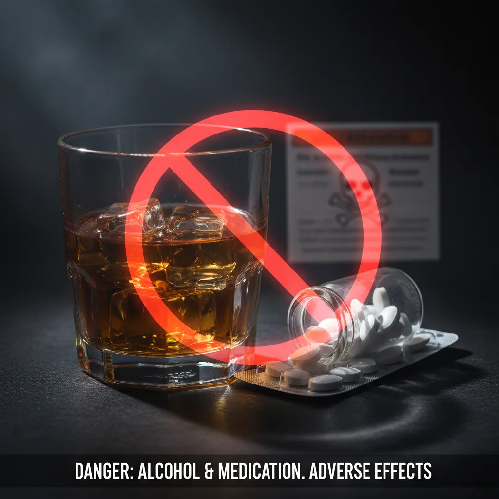 alkohol i tabletki na potencję negatywne interakcje z lekami