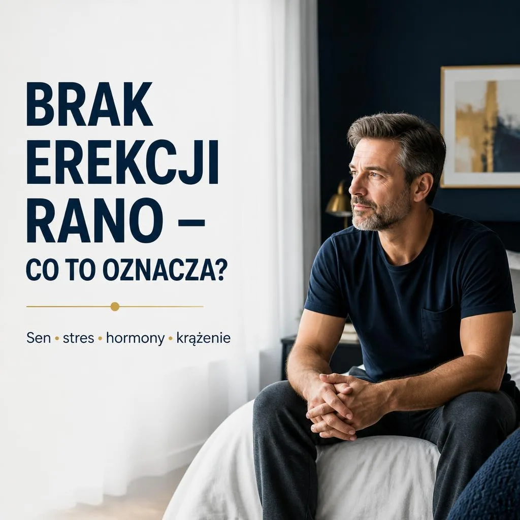 Brak erekcji rano – przyczyny braku porannego wzwodu