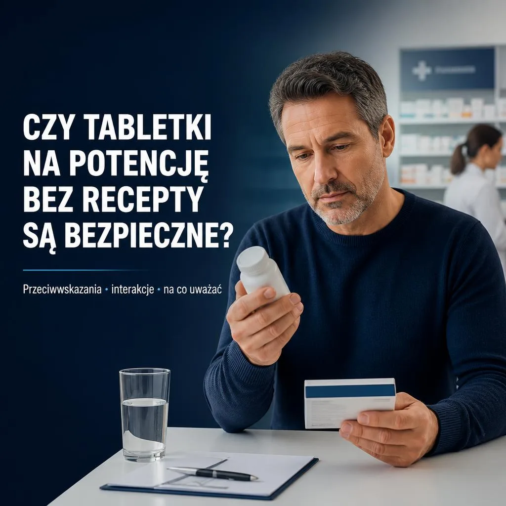 Czy tabletki na potencję bez recepty są bezpieczne – przeciwwskazania i interakcje