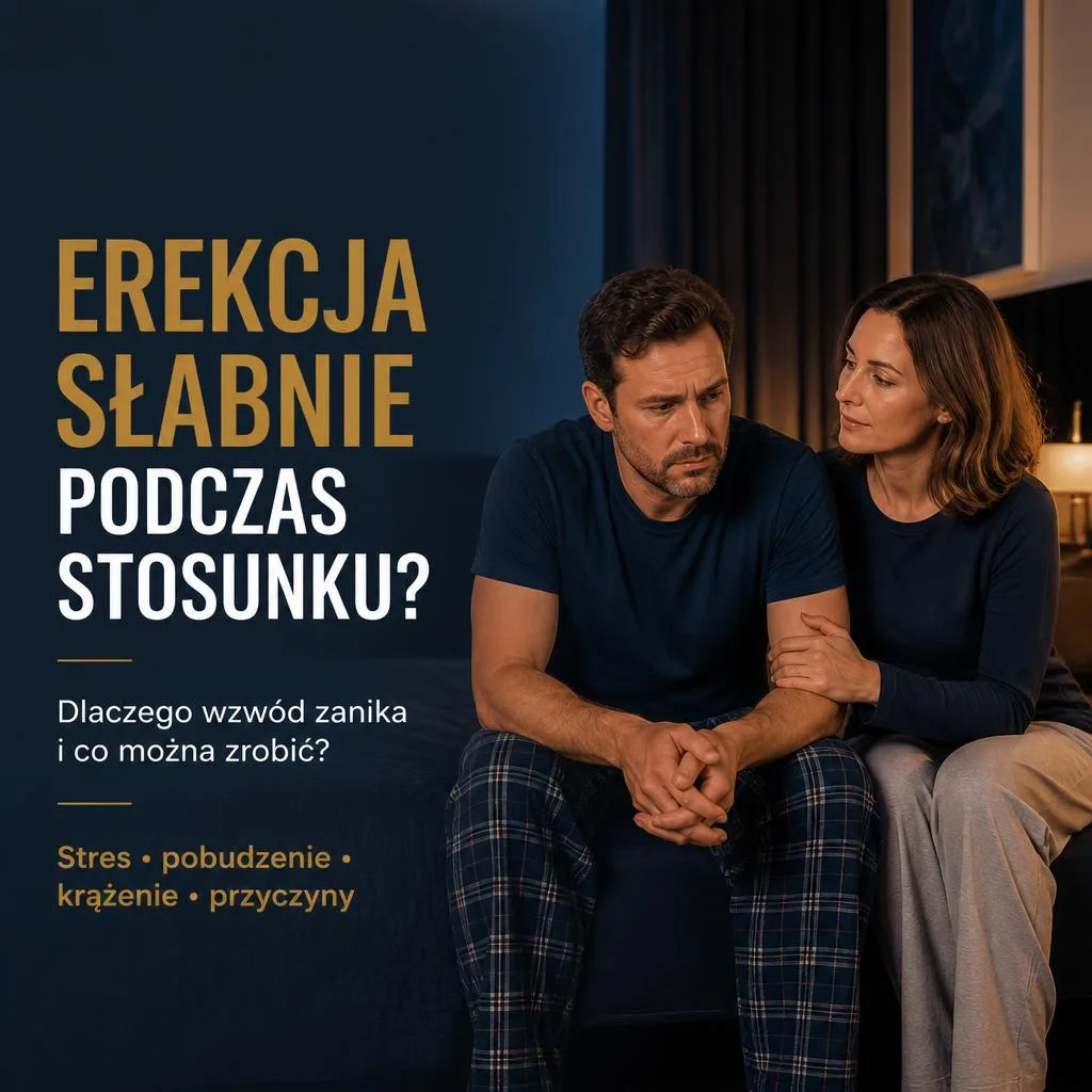Erekcja słabnie podczas stosunku – przyczyny zanikania wzwodu