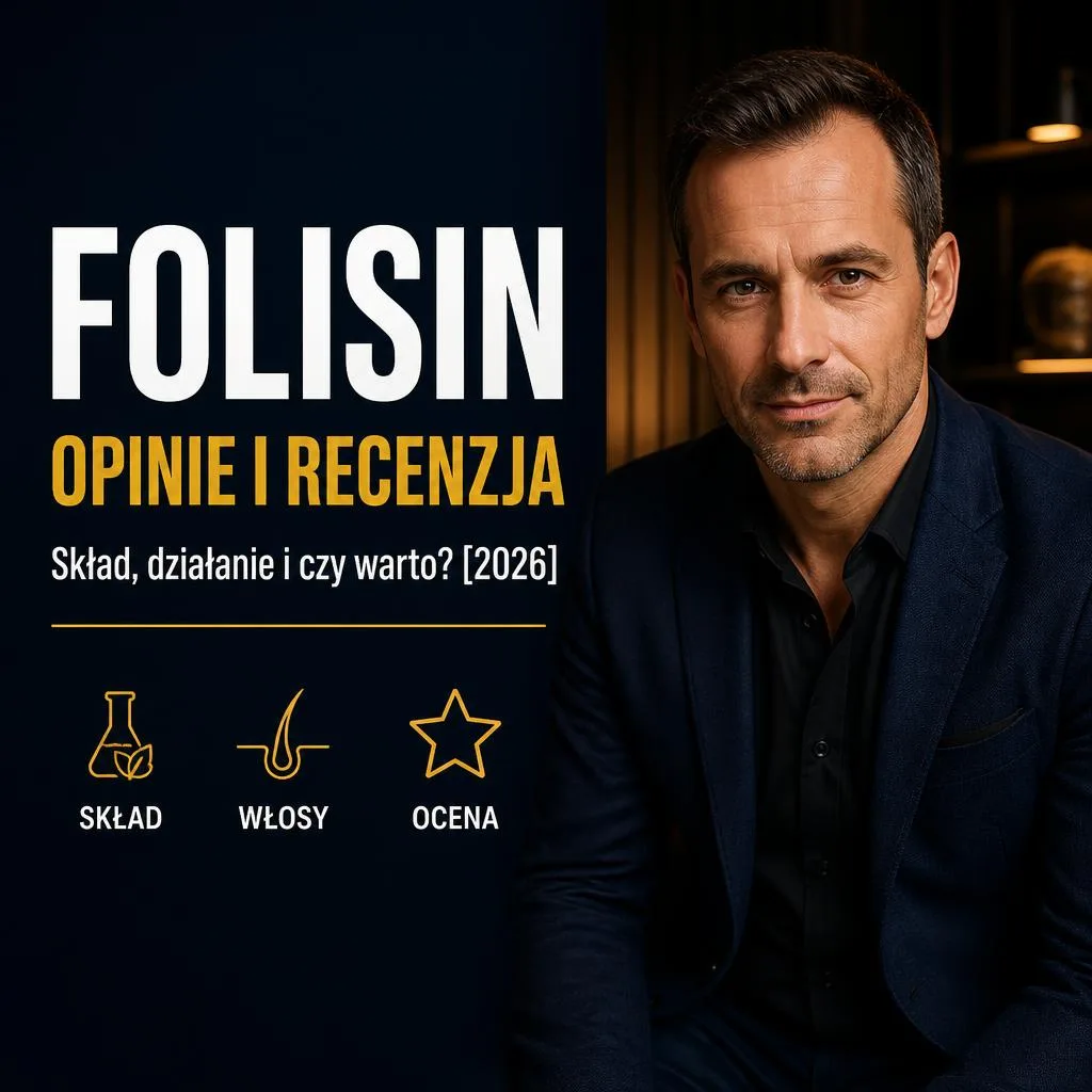 Folisin opinie i analiza suplementu na włosy dla mężczyzn