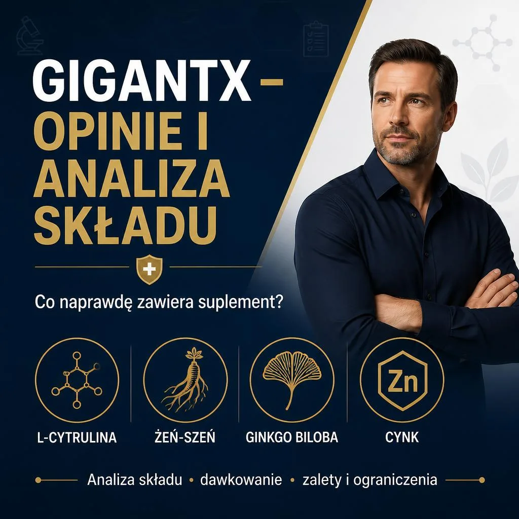 GigantX opinie, skład i recenzja 2026