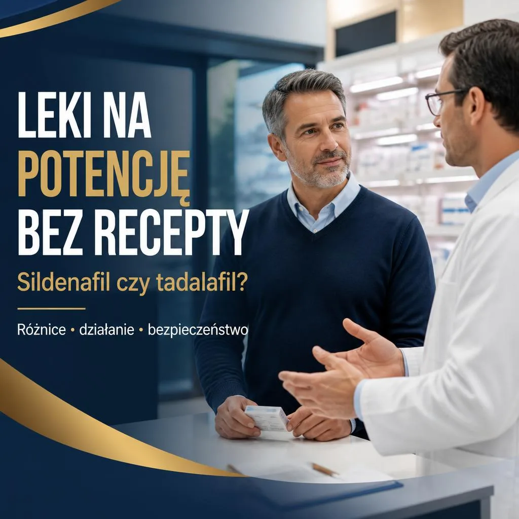 Leki na potencję bez recepty – sildenafil czy tadalafil