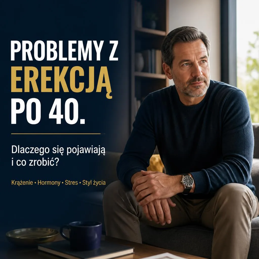Problemy z erekcją po 40 roku życia – przyczyny i co robić