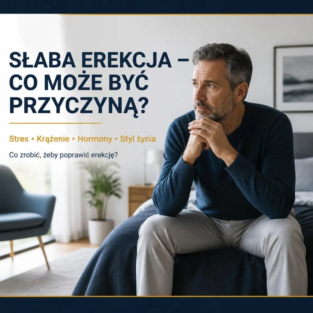 Słaba erekcja – przyczyny i co zrobić, żeby ją poprawić