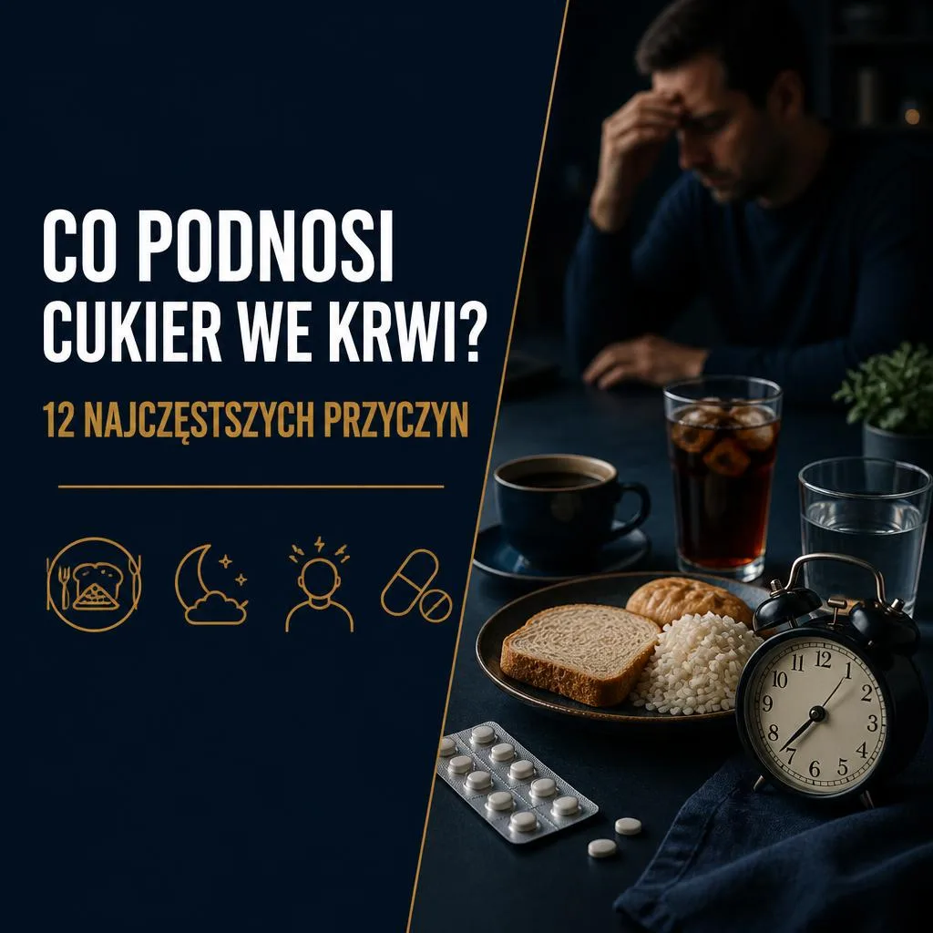 Co podnosi cukier we krwi – najczęstsze przyczyny wzrostu glukozy