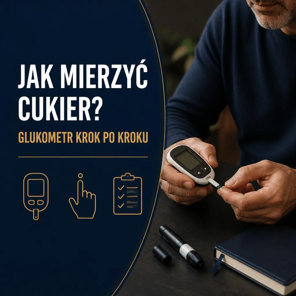 Jak mierzyć cukier glukometrem – instrukcja krok po kroku