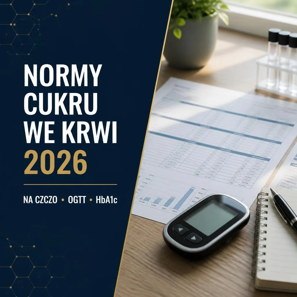 Normy cukru we krwi – tabela wartości na czczo, po posiłku i HbA1c